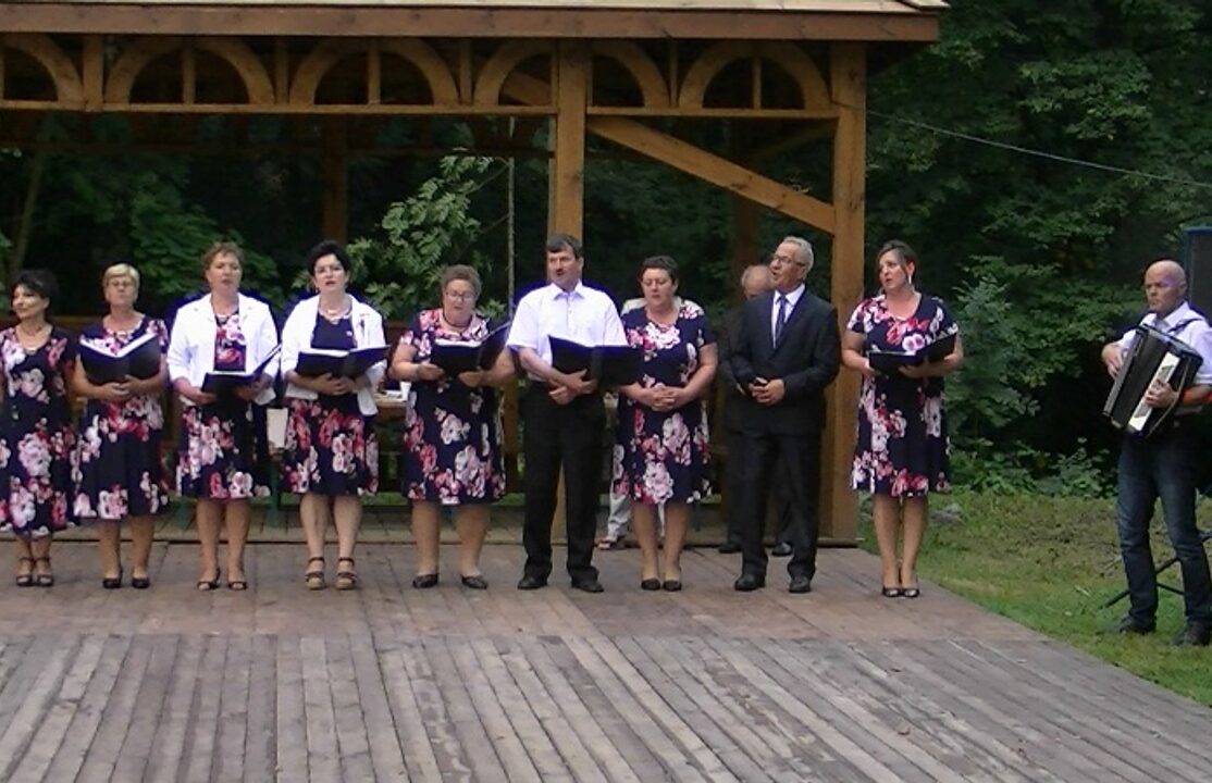 Zespół Siedlecka Nuta w czasie jednego z występów