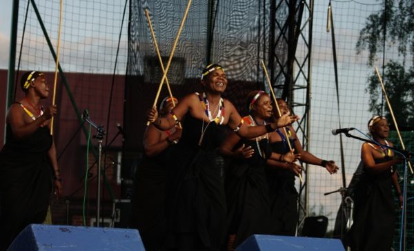 Kobiecy zespół z Afryki