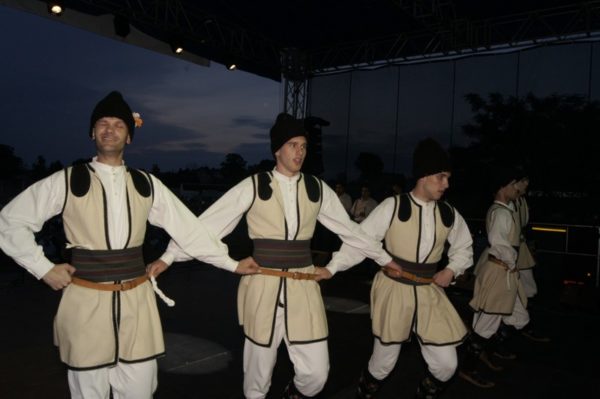 Zespół z Serbii na scenie