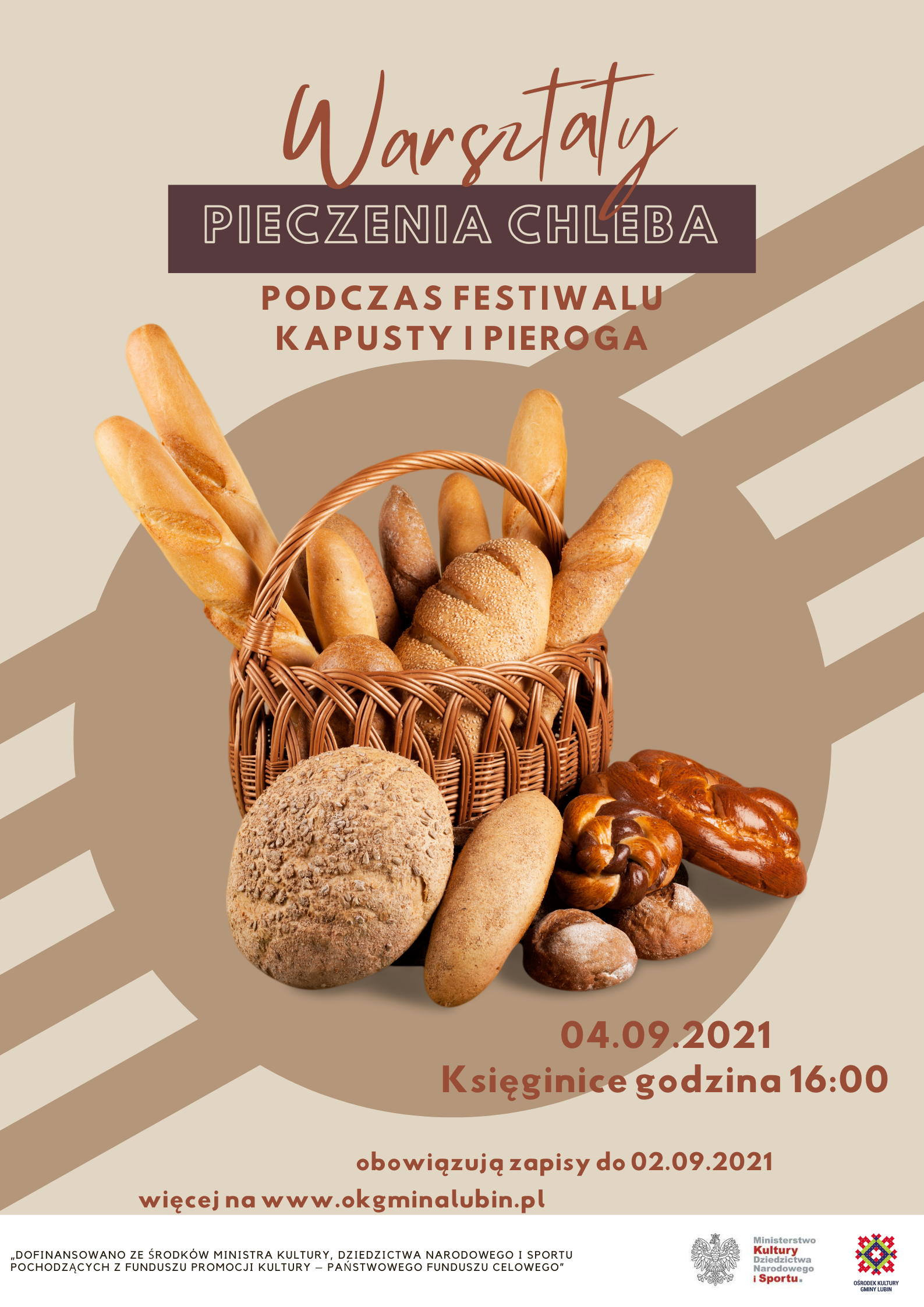 warsztaty pieczenia chleba w ramach Festiwalu Kapusty i Pieroga
