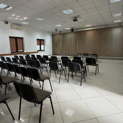 Sala główna pokazana w innej perspektywie