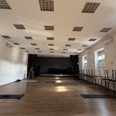 Sala w świetlicy w Raszówce