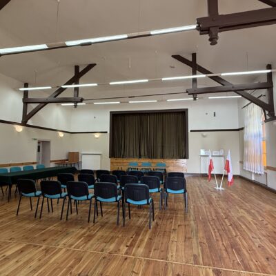 Sal widowiskowa na świetlicy