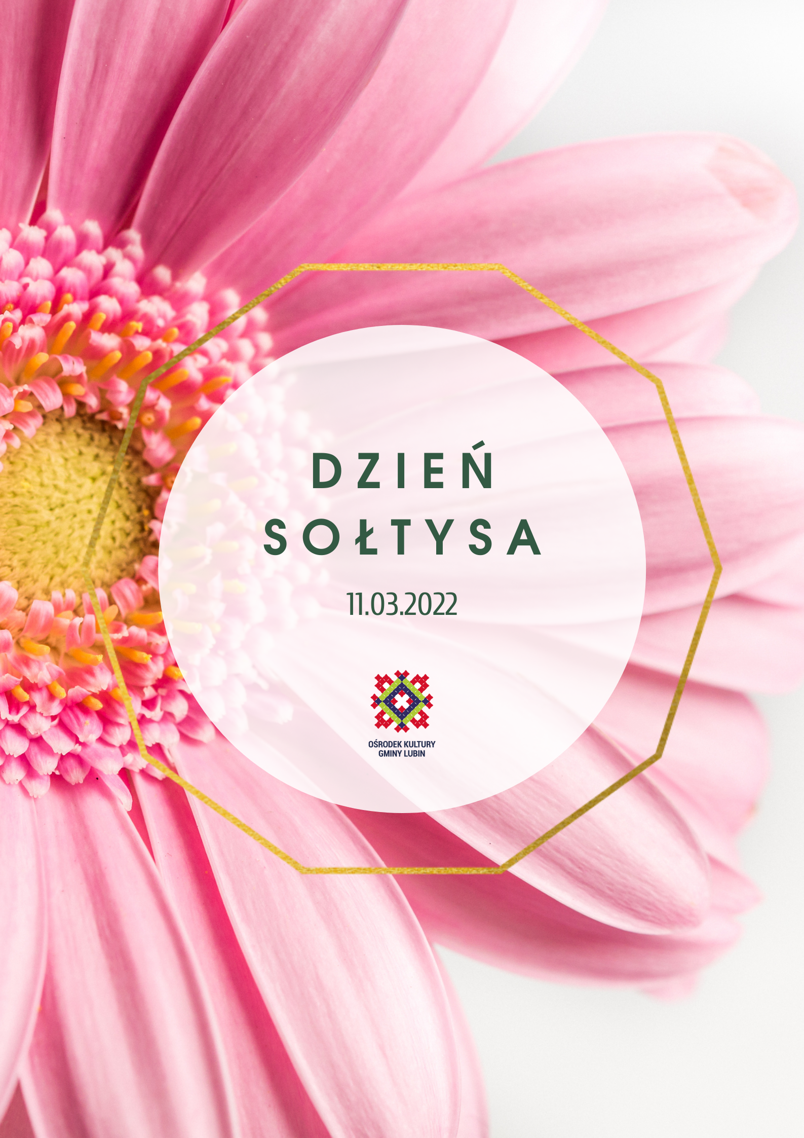 Wszystkim SOŁTYSOM Gminy Lubin życzymy zdrowia, zadowolenia, uśmiechu, wytrwałości, ludzkiej życzliwości, szczęścia w życiu osobistym i satysfakcji z prowadzonej działalności z podziękowaniami za dotychczasową pracę na rzecz lokalnej społeczności. Dyrektor oraz pracownicy Ośrodka Kultury Gminy Lubin.