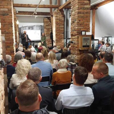 Goście na oficjalnych uroczystościach Dnia Osadnika