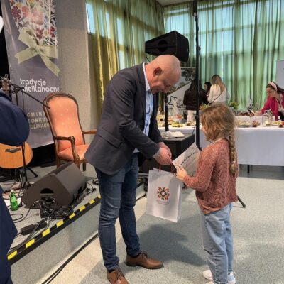 Wręczenie nagród. przez prezesa PGKGL