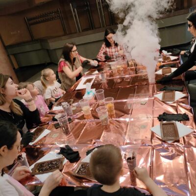 dalsza część eksperymentu z suchym lodem