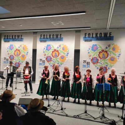 Osieczanki podczas występu