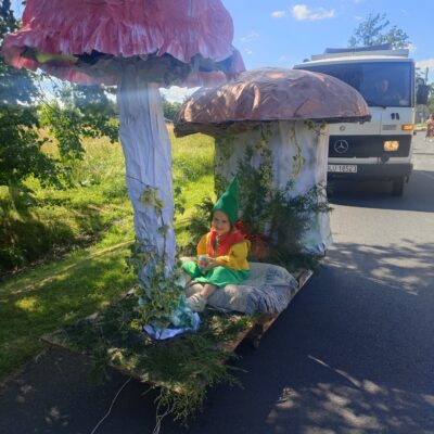 Jeden z pojazdów konkursu Przejazd na byle czym