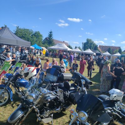 XV Noc Świętojańska 2024 - Bukowna. Motocykle.