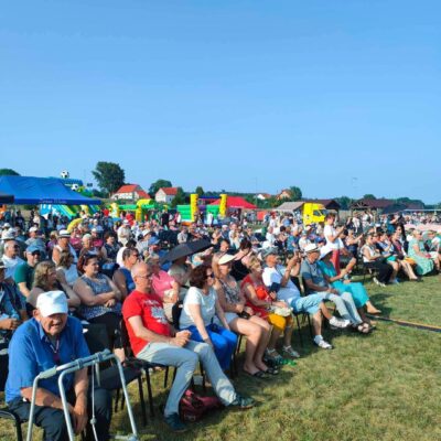 Widownia podczas występów zespołów.