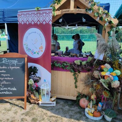 Skowronki z Gorzycy w swoim domku