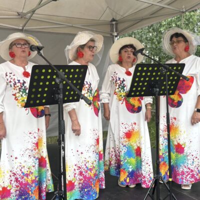 zespół lejdis na scenie