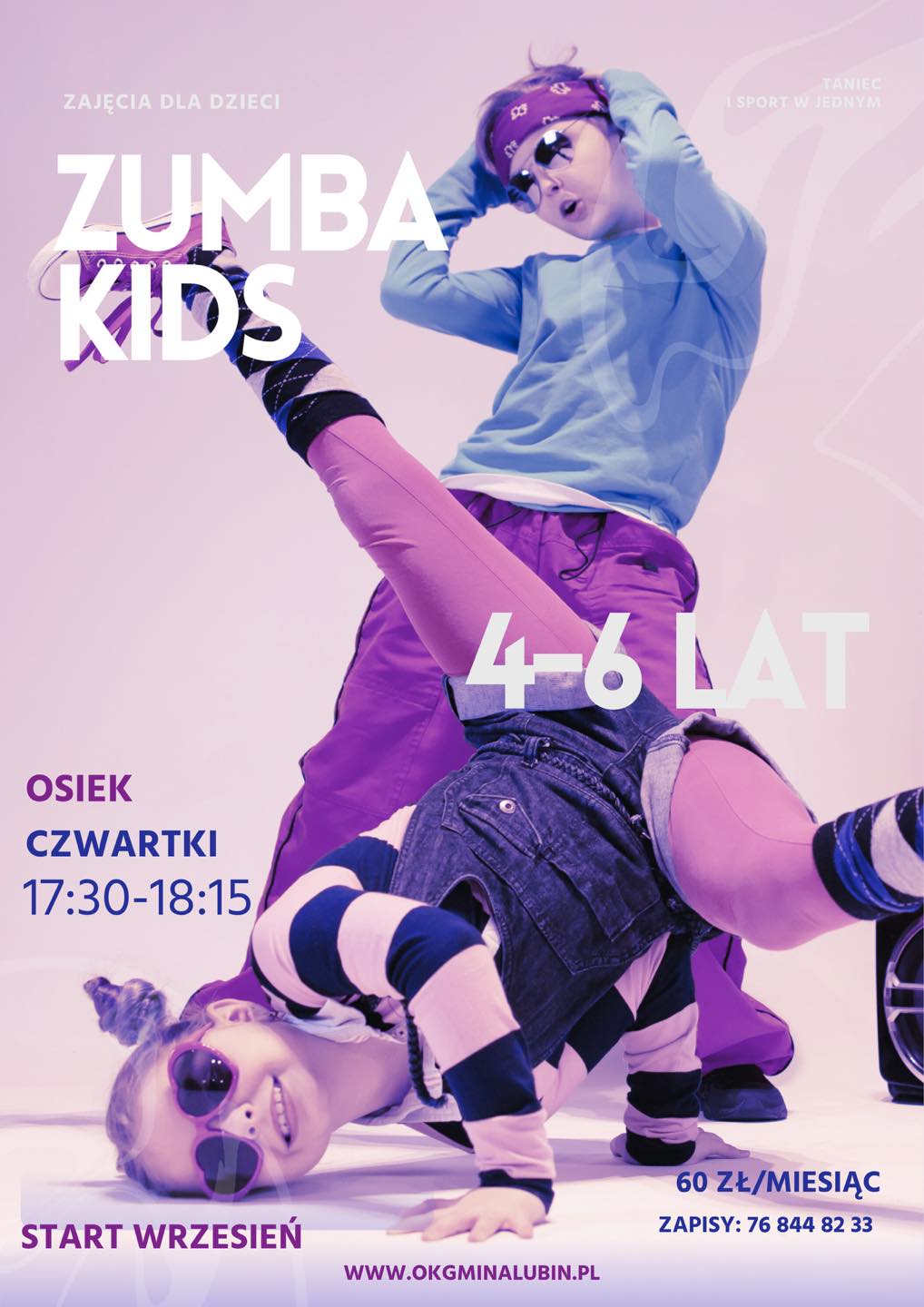 Plakat zumba kids