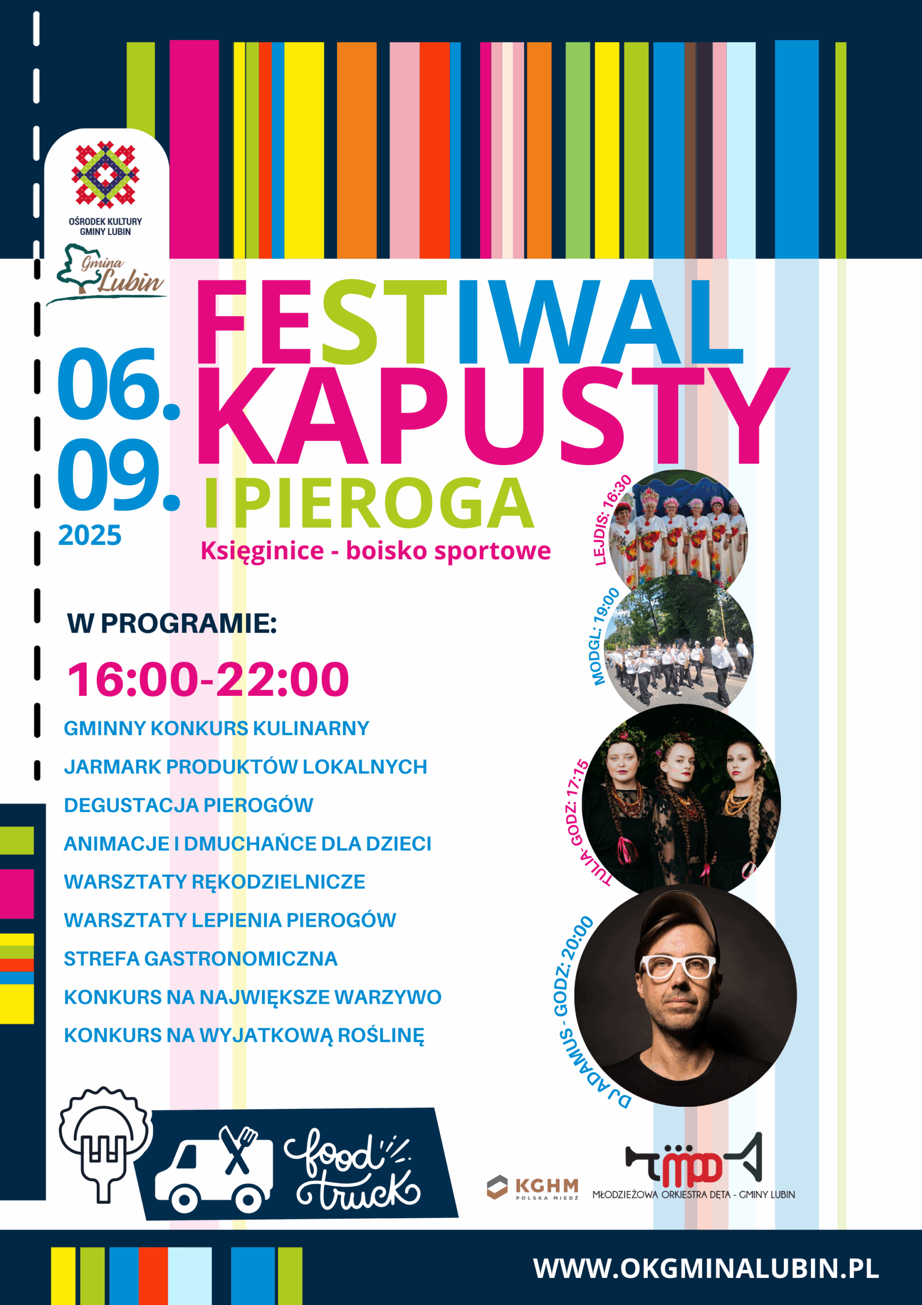 plakat festiwal kapusty i pieroga