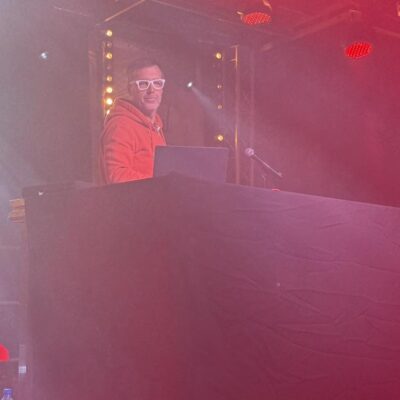 DJ ADAMUS podczas występu