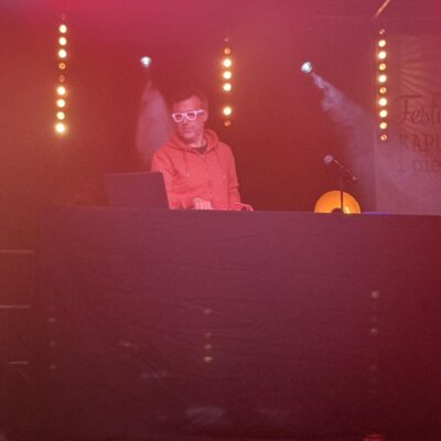 DJ ADAMUS podczas występu