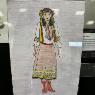 Strój z okolic Lwowa