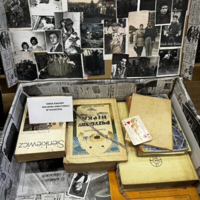 Książki, które przyjechały razem z osadnikami