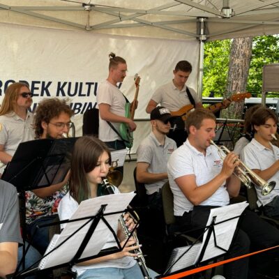 Orkiestra podczas występu